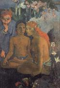 Paul Gauguin Contes Barbares oil on canvas